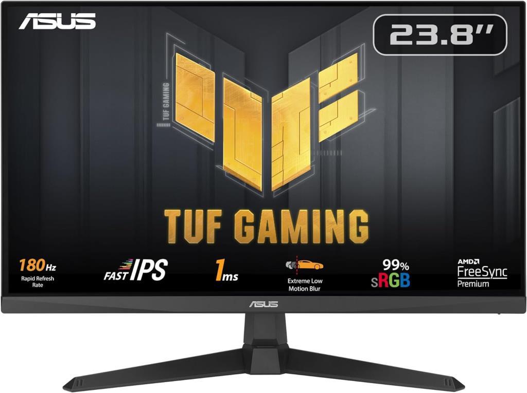 Asus TUF Gaming VG249Q3A 23.8" 1 ms Full HD IPS 180 Hz Oyuncu Monitörü - Teşhir