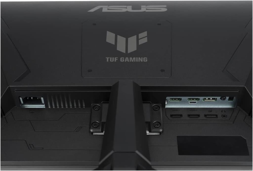 شاشة ألعاب ASUS TUF Gaming VG249QM1A مقاس 23.8 بوصة بدقة Full HD IPS ومعدل تحديث 270 هرتز، معروضة للعرض