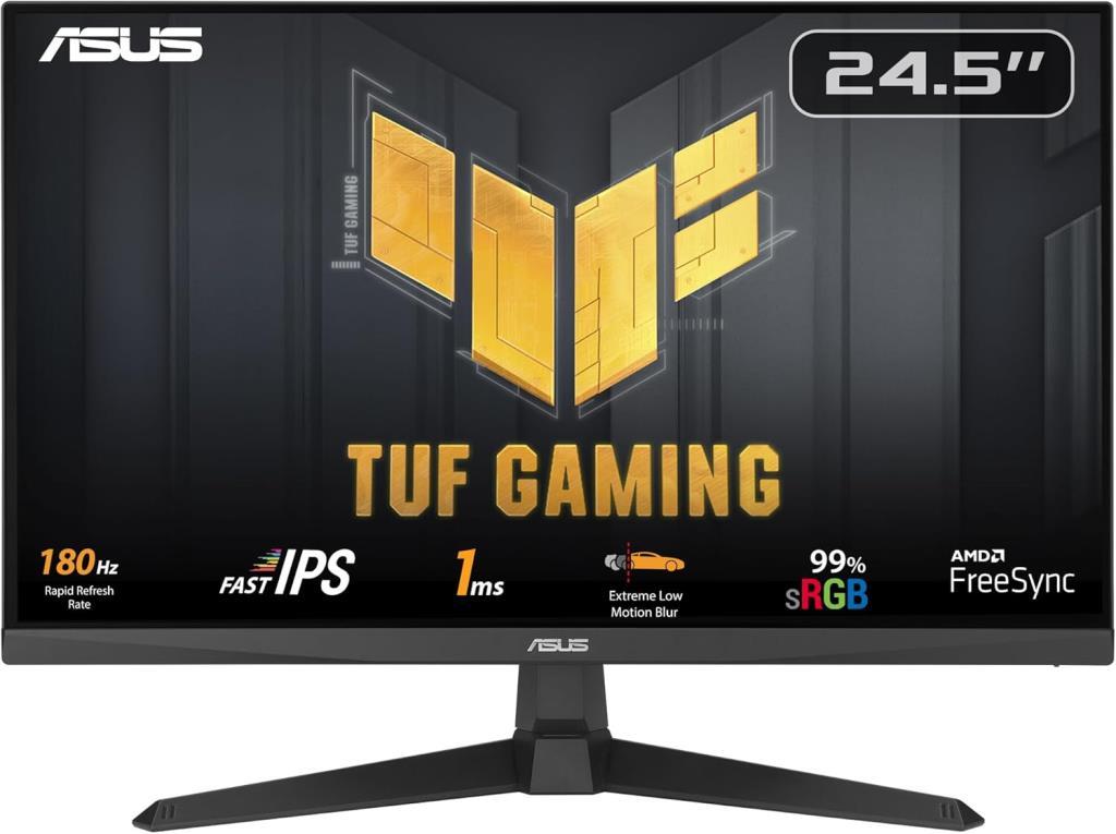 Asus TUF Gaming VG259Q3A 24.5" 1 ms Full HD IPS 180 Hz Oyuncu Monitörü Outlet