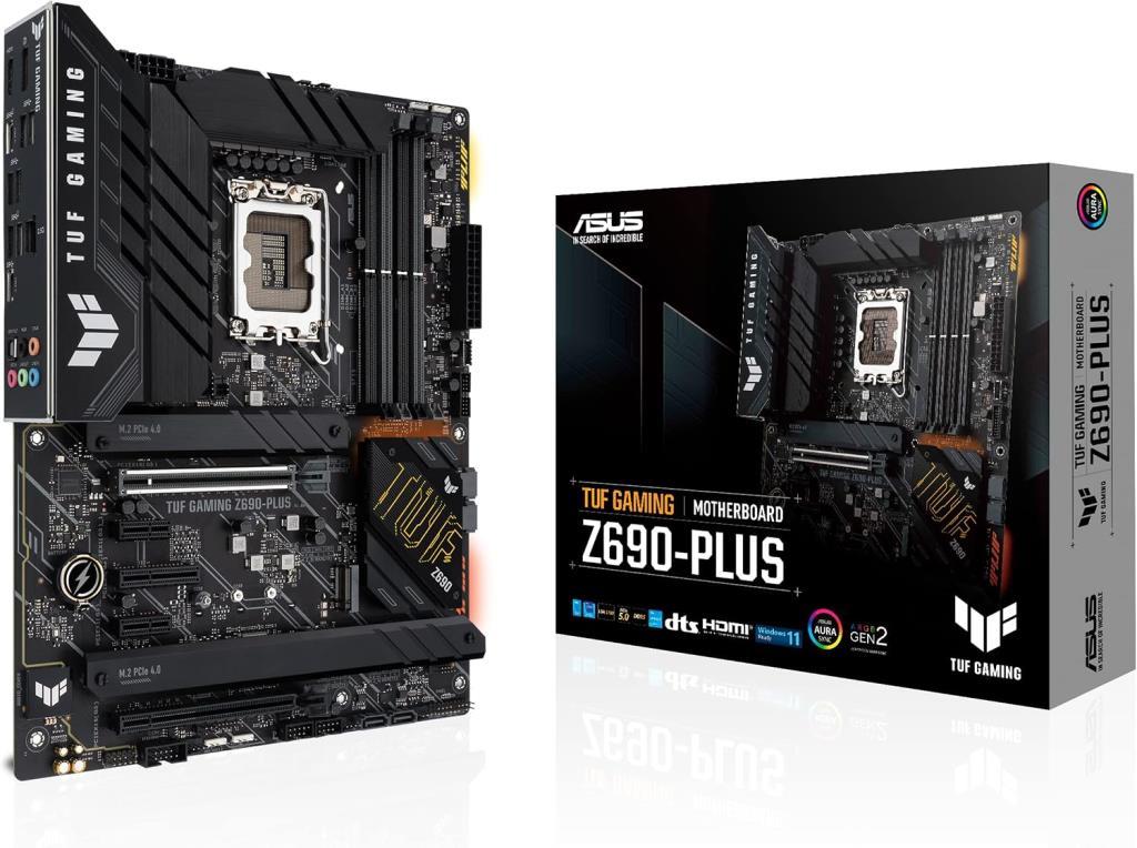 Asus Tuf Gaming Z690-Plus Intel LGA1700 DDR5 ATX Anakart - OUTLET
