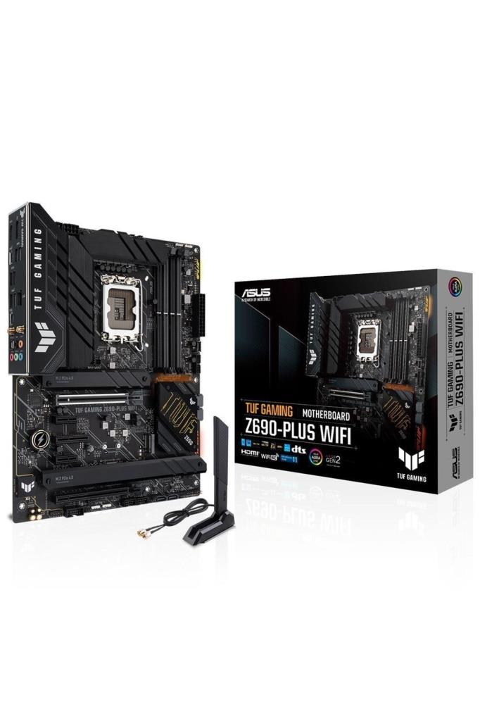 ASUS Tuf Gaming Z690-Plus WiFi DDR5 Soket 1700 ATX Anakart Teşhir
