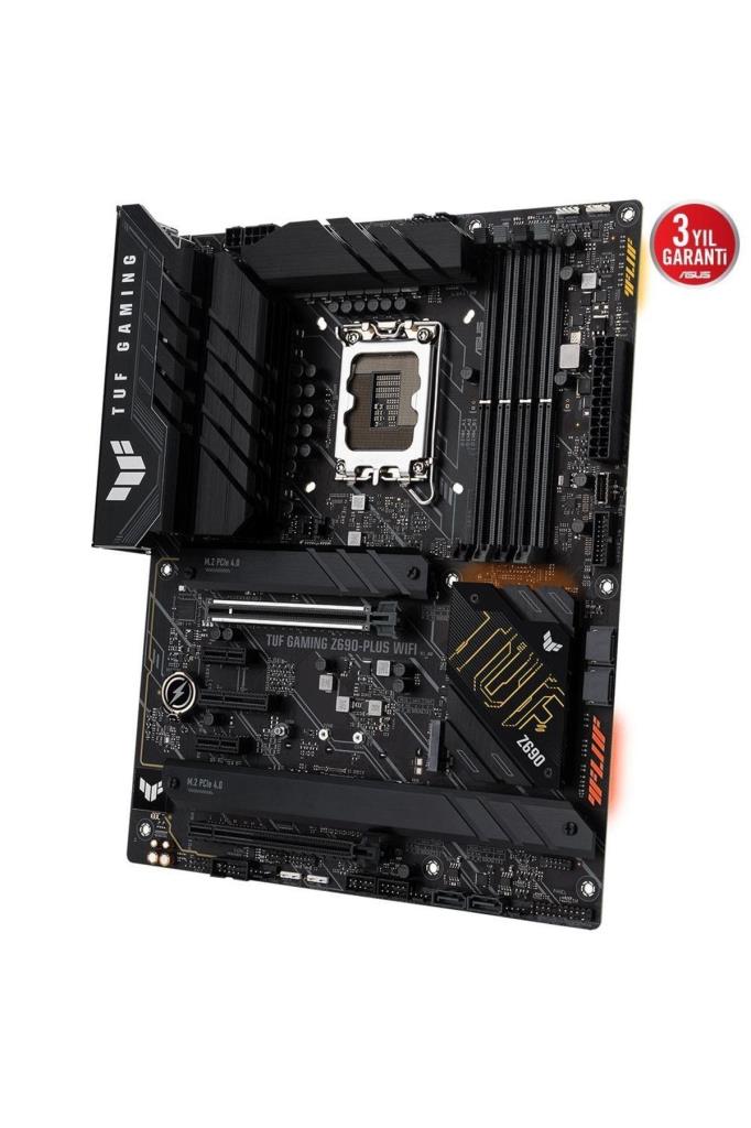 ASUS Tuf Gaming Z690-Plus WiFi DDR5 Soket 1700 ATX Anakart Teşhir
