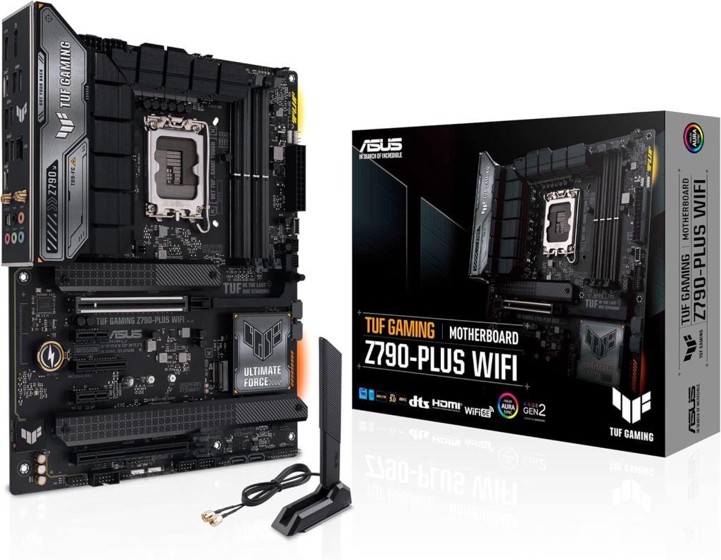 Asus TUF Gaming Z790-PLUS Wi-Fi Intel LGA1700 DDR5 ATX Anakart Teşhir