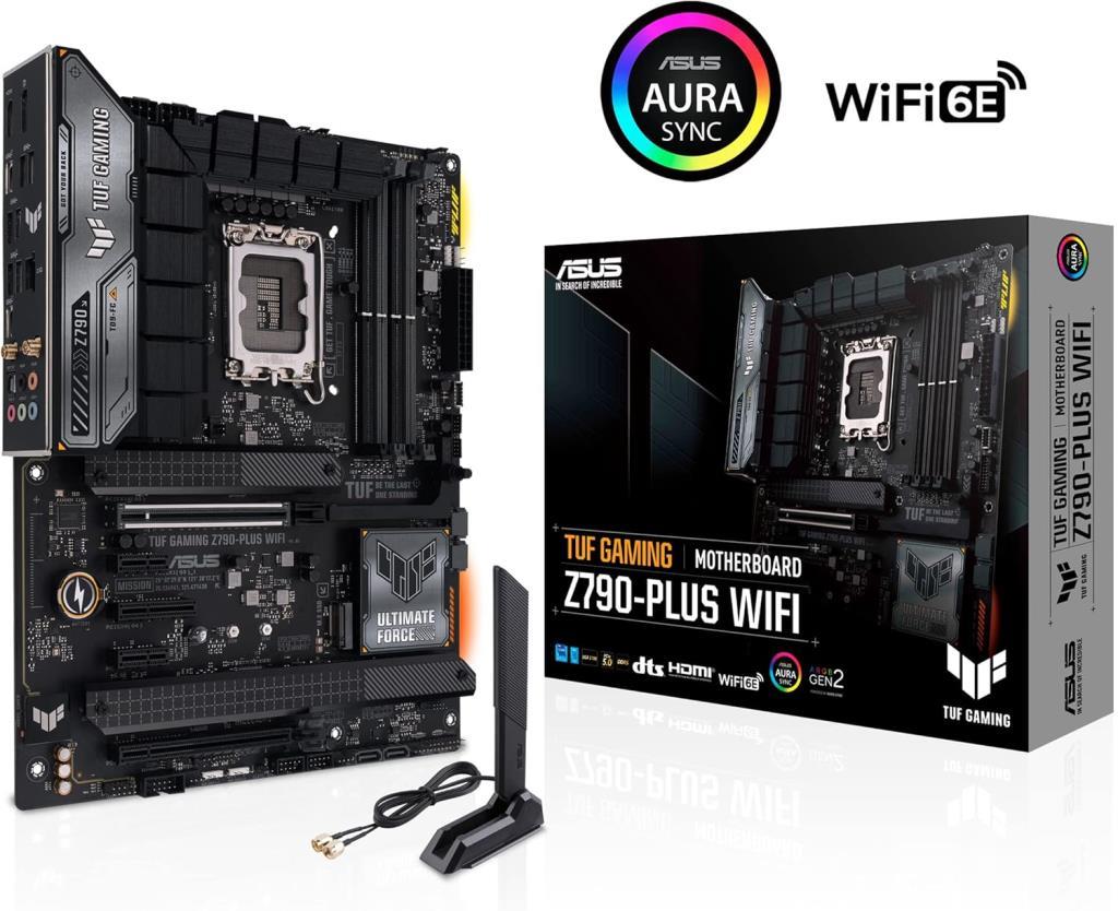 Asus TUF Gaming Z790-PLUS Wi-Fi Intel LGA1700 DDR5 ATX Anakart Teşhir