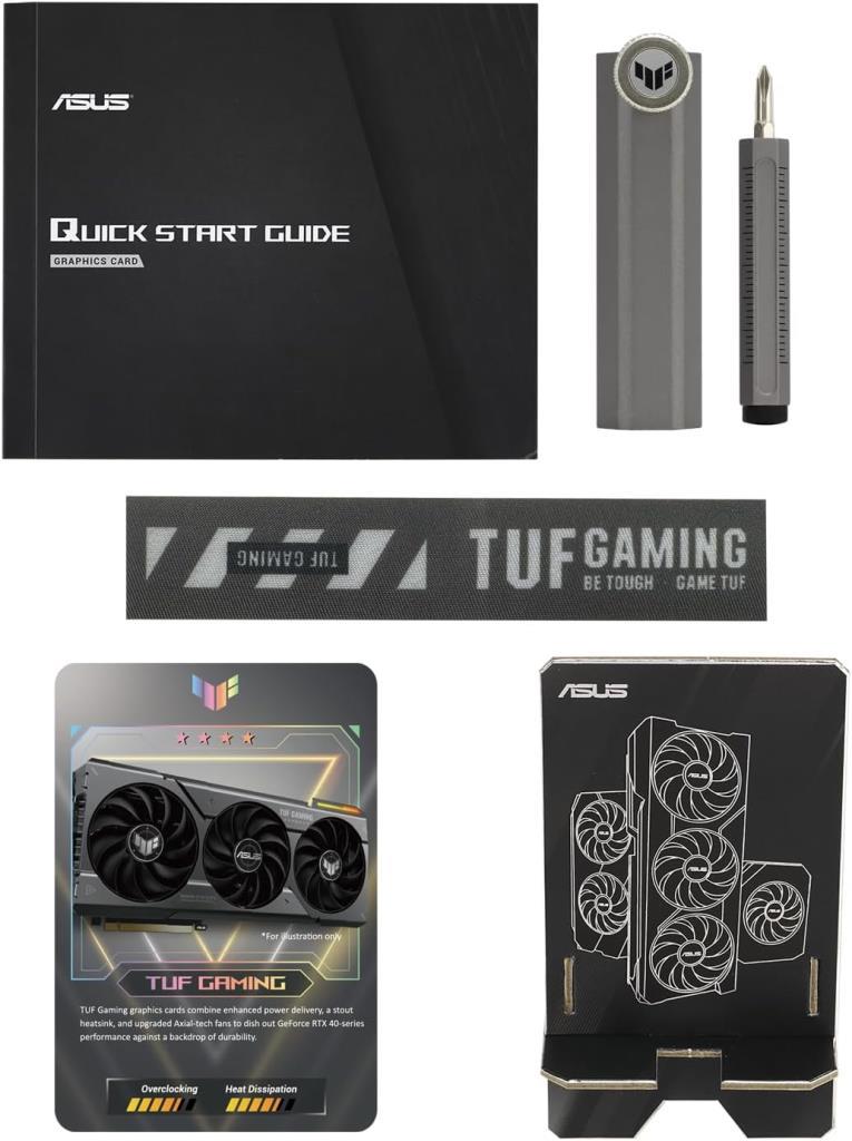 Asus RTX 4060 TI TUF Gaming OC Edition TUF-RTX4060TI-O8G-GAMING 128 Bit GDDR6 8 GB Ekran Kartı - Outlet