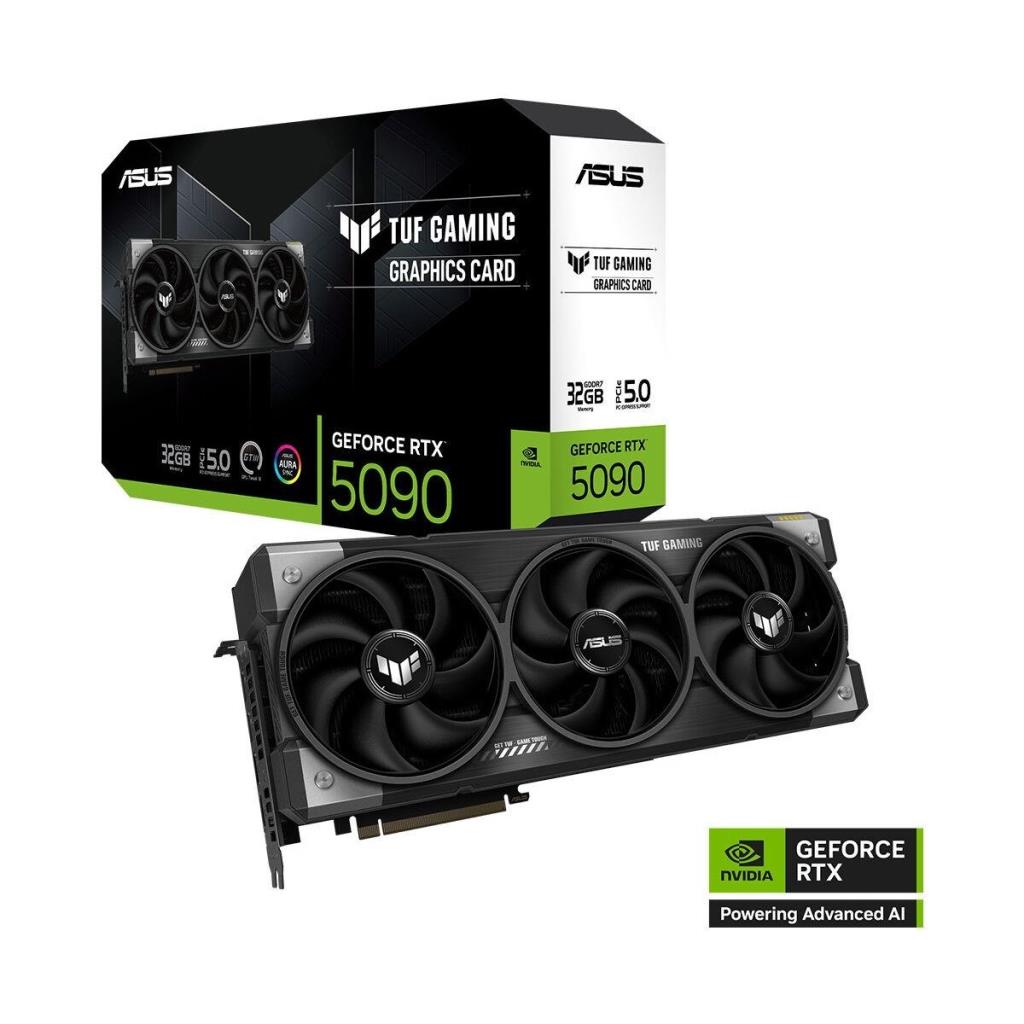 Asus RTX 5090 TUF Gaming TUF-RTX5090-32G-GAMING 512 Bit GDDR7 32 GB Ekran Kartı