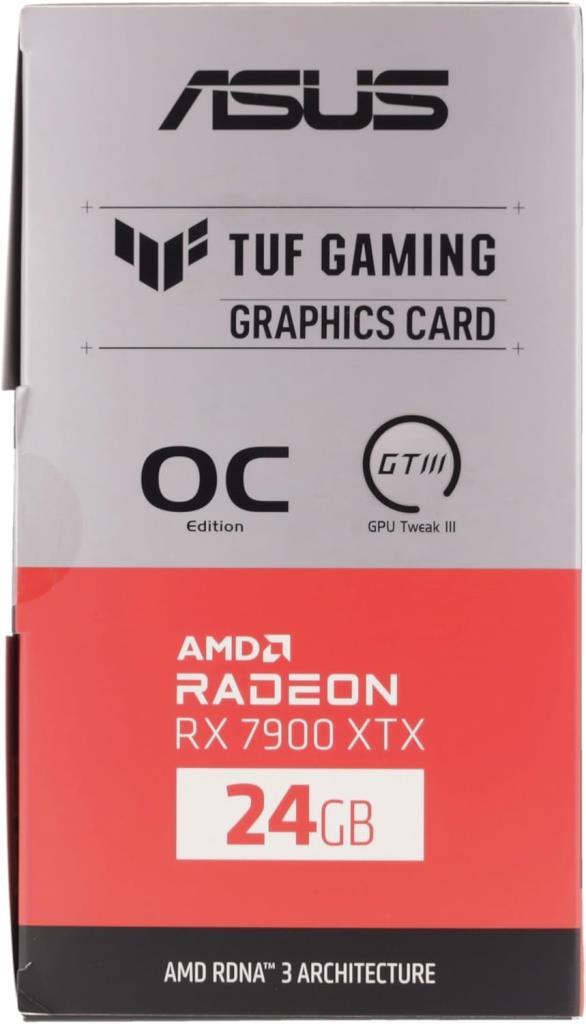 Asus RX 7900 XTX Tuf Gaming OC Edition TUF-RX7900XTX-O24G-GAMING 384 Bit GDDR6 24 GB Ekran Kartı Outlet