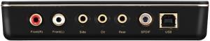 ASUS XONAR U7 MKII 114dB SNR 7.1 KANAL USB OYUNCU SES KART - Outlet