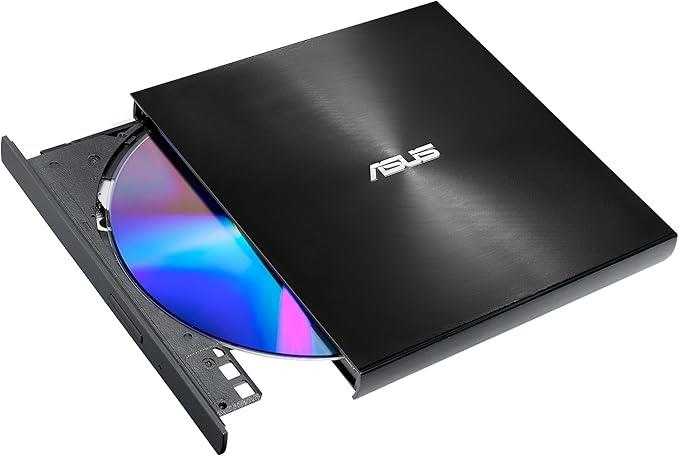 Asus ZenDrive-U8M SDRW-08U8M-U Harici Ultra İnce DVD Yazıcı, M-Disc, USB Type-C, Siyah Outlet
