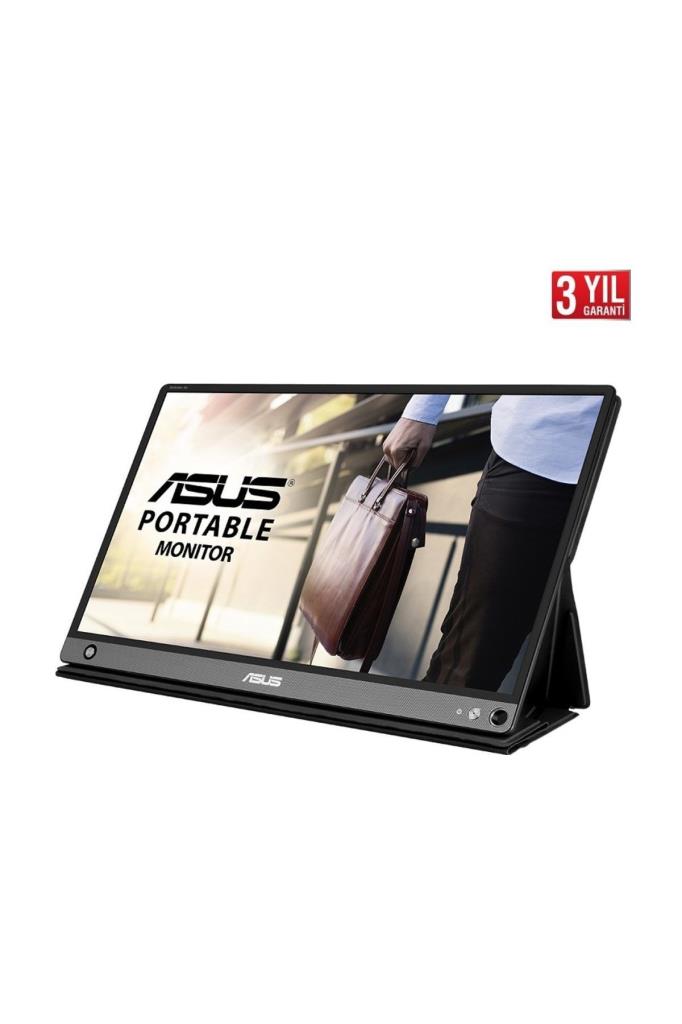 شاشة محمولة Asus ZenScreen Go MB16AHP مقاس 15.6 بوصة، بدقة Full HD IPS، وتردد 60 هرتز، ووقت استجابة 5 مللي ثانية