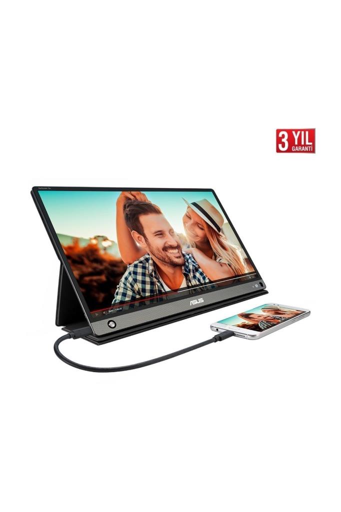 شاشة محمولة Asus ZenScreen Go MB16AHP مقاس 15.6 بوصة، بدقة Full HD IPS، وتردد 60 هرتز، ووقت استجابة 5 مللي ثانية