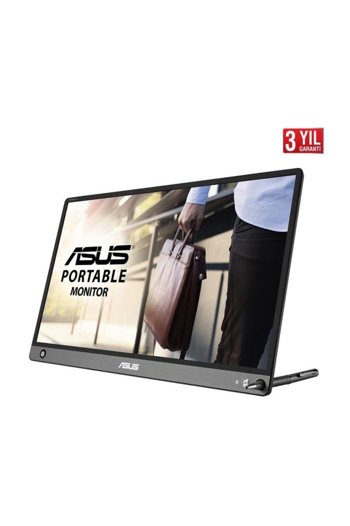 شاشة محمولة Asus ZenScreen Go MB16AHP مقاس 15.6 بوصة، بدقة Full HD IPS، وتردد 60 هرتز، ووقت استجابة 5 مللي ثانية