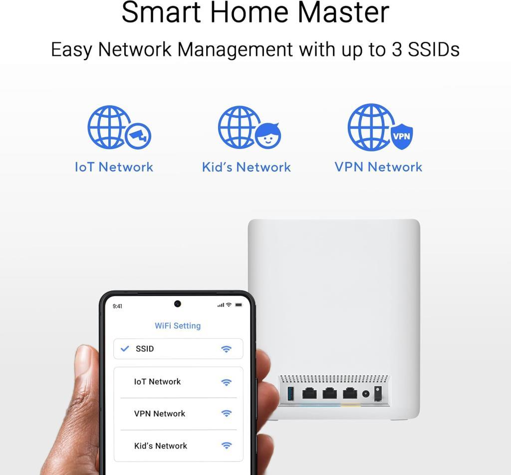 Asus ZenWiFi BT10 BE 18000 Mbps 2'li Router