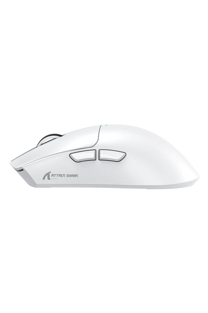 Attack Shark X11 Beyaz Şarjlı Makrolu Ergonomik Optik Kablolu/Kablosuz Oyuncu Mouse Outlet