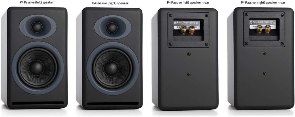 Audioengine P4 Raf Tipi Pasif Hoparlör Beyaz