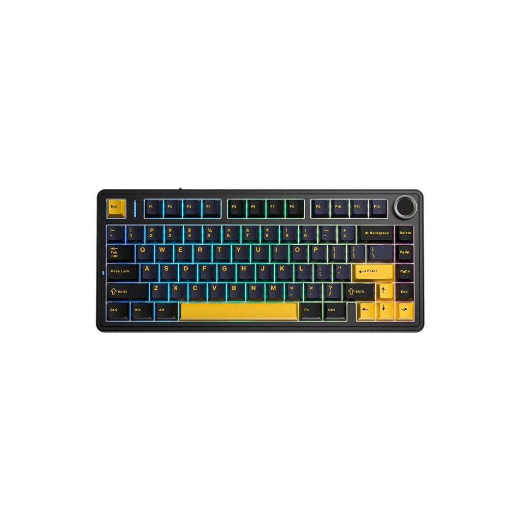 Aula F75 Siyah RGB %75 TKL Gray Switch Kablolu/Kablosuz Mekanik Oyuncu Klavyesi Teşhir