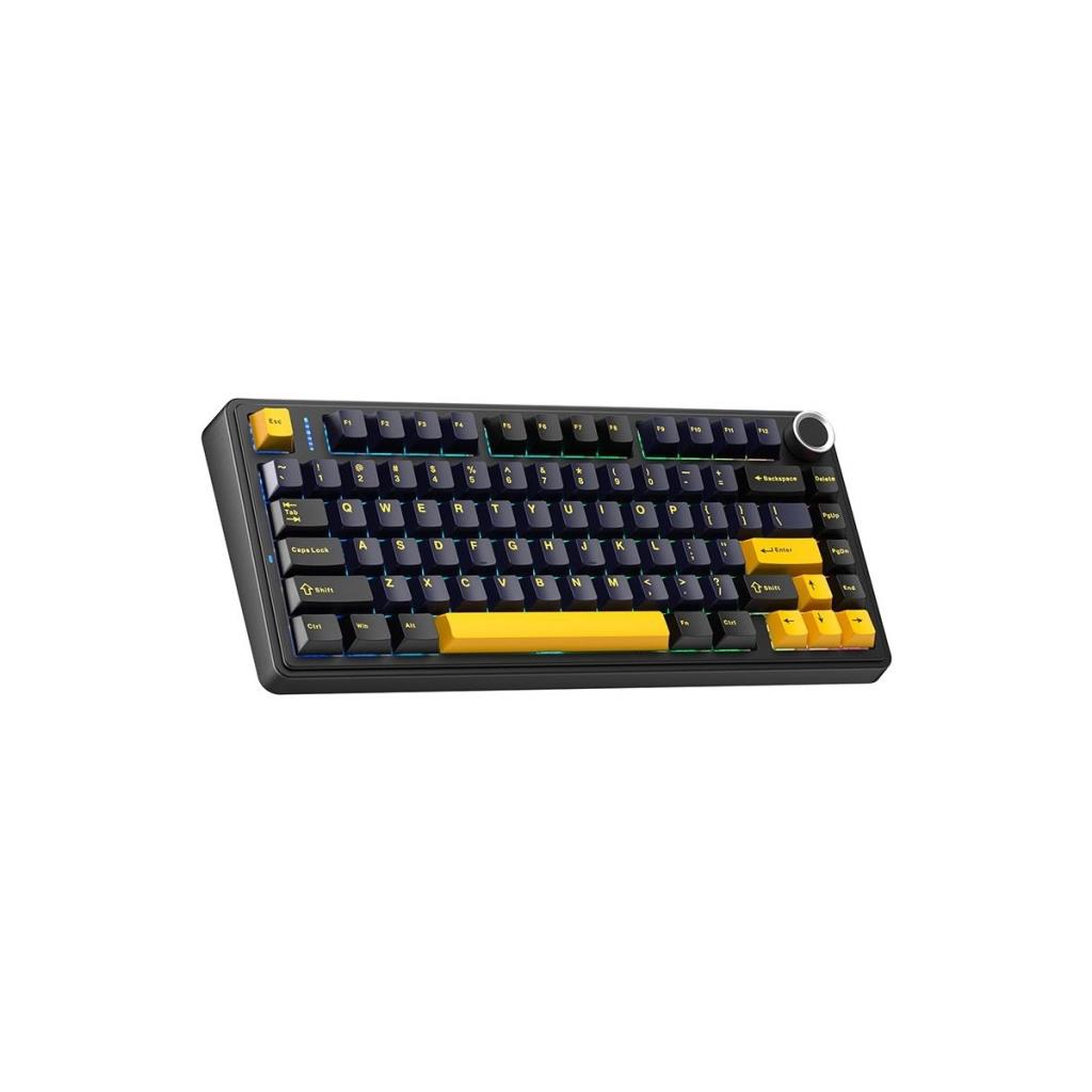 Aula F75 Siyah RGB %75 TKL Gray Switch Kablolu/Kablosuz Mekanik Oyuncu Klavyesi Teşhir