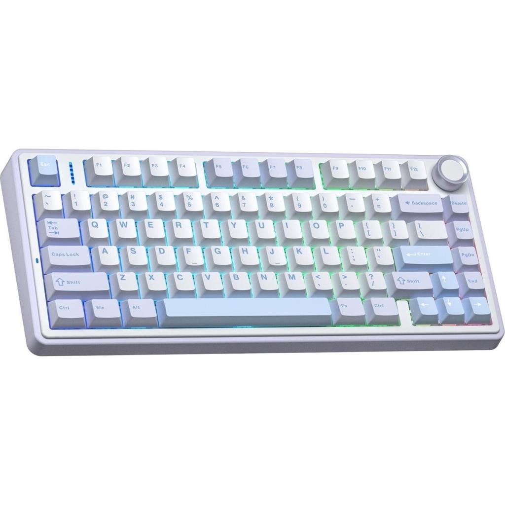 Aula F75 RGB TKL V3 Linear Switch Kablolu/Kablosuz Mekanik Oyuncu Klavyesi Outlet