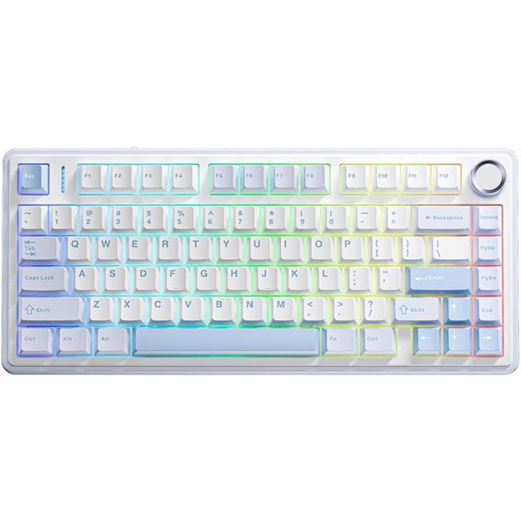 Aula F75 RGB TKL V3 Linear Switch Kablolu/Kablosuz Mekanik Oyuncu Klavyesi Outlet