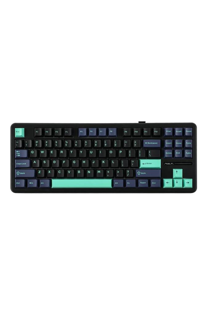 Aula F87 Siyah RGB TKL V4 Linear Switch Kablolu/Kablosuz Mekanik Oyuncu Klavyesi Teşhir