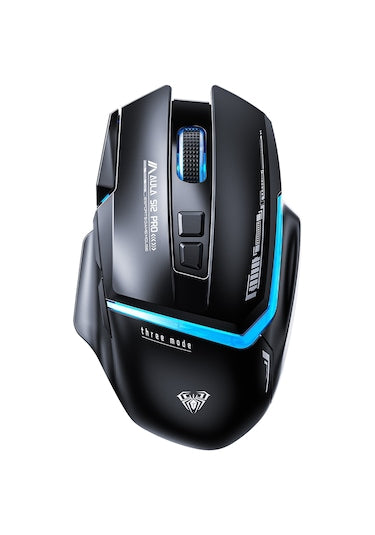 Aula S12 Pro Siyah Makrolu Ergonomik Optik Kablolu Oyuncu Mouse - OUTLET