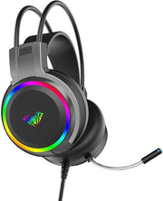 Aula S608 RGB USB Kablolu Kulak Üstü Oyuncu Kulaklığı - OUTLET