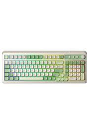 Aula S99 Retro Yeşil RGB %96 Kablolu/Kablosuz Oyuncu Klavyesi Teşhir