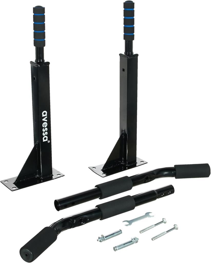 Avessa Duvara Monte Çok Amaçlı Barfiks Aleti Teşhir