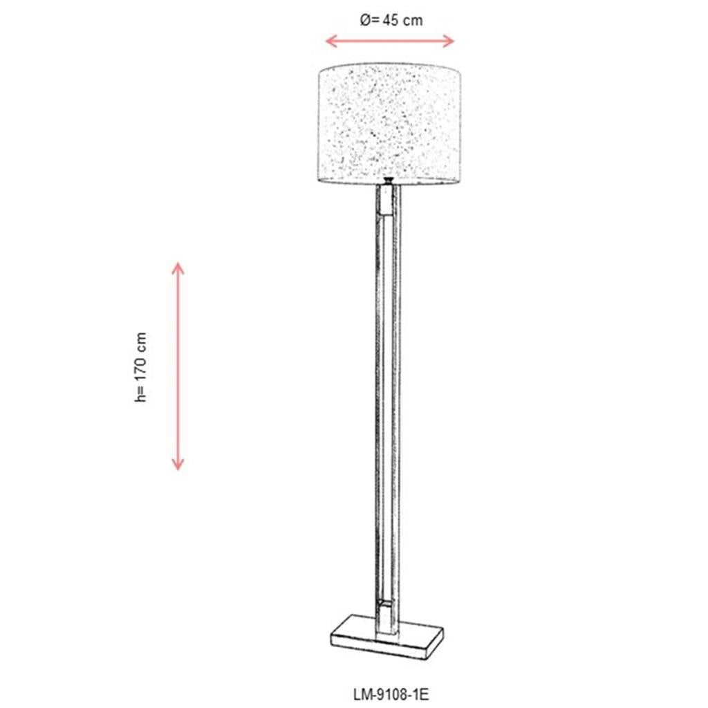 Avonni LM-9108-1E Eskitme Kaplama Lambader - TESHİR