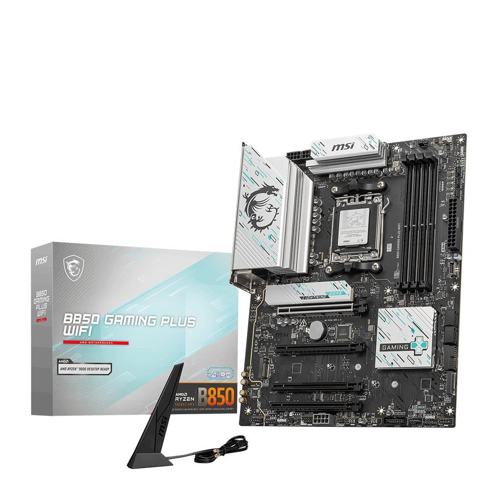MSI B850 GAMING PLUS WIFI AMD B850 AM5 DDR5 ATX Anakart (4711377285438)