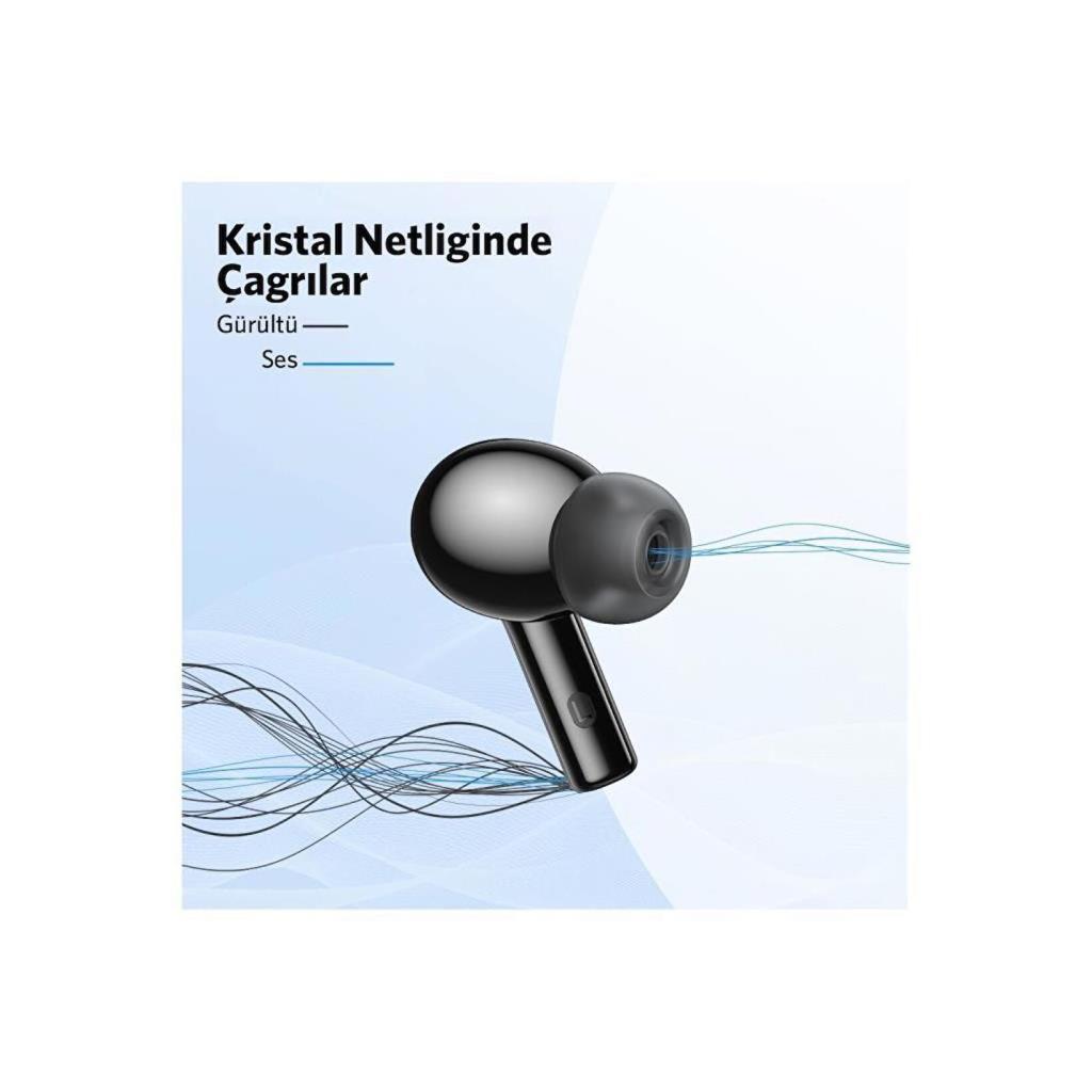 Anker SoundCore R100 TWS Siyah Kulak İçi Bluetooth Kulaklık - TESHİR