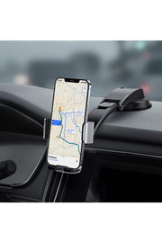Baseus 2 In1 Torpido Üstü Ve Havalandırma Araç Içi Telefon Tutucu Siyah - TEŞHİR