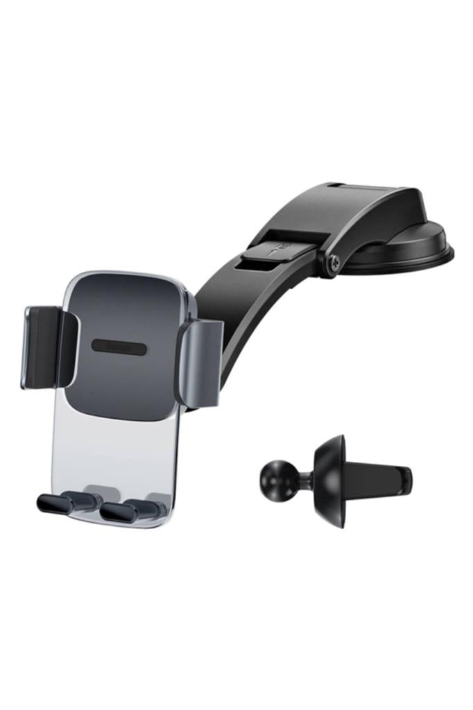 Baseus 2 In1 Torpido Üstü Ve Havalandırma Araç Içi Telefon Tutucu Siyah - TEŞHİR