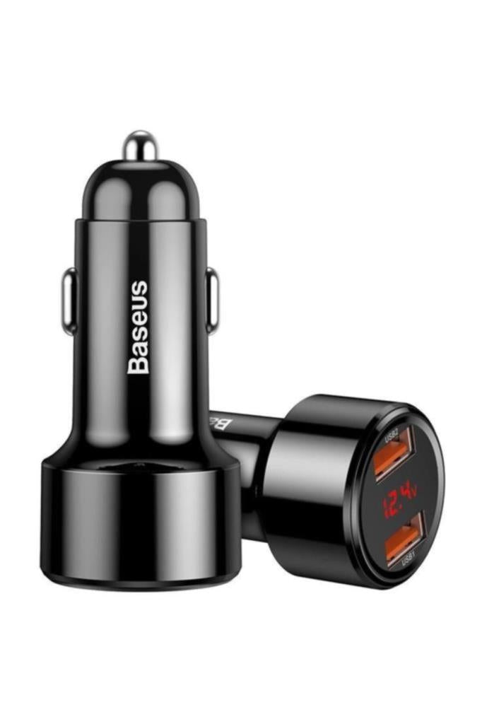 Baseus 45w Hızlı Şarj 4.0,3.0 Dual Usb Çıkışlı Araç Şarj Başlık Outlet