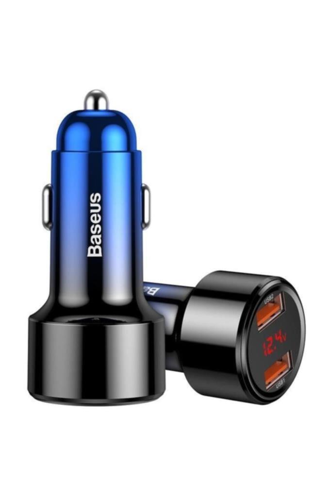 Baseus 45w Hızlı Şarj 4.0,3.0 Dual Usb Çıkışlı Araç Şarj Başlık Outlet