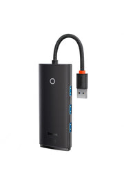 Baseus 4in1 USB Çoğaltıcı 4 Portlu USB To USB 3.0 Hub Adaptör Çoklayıcı 25CM 5gbps Iletim - TEŞHİR