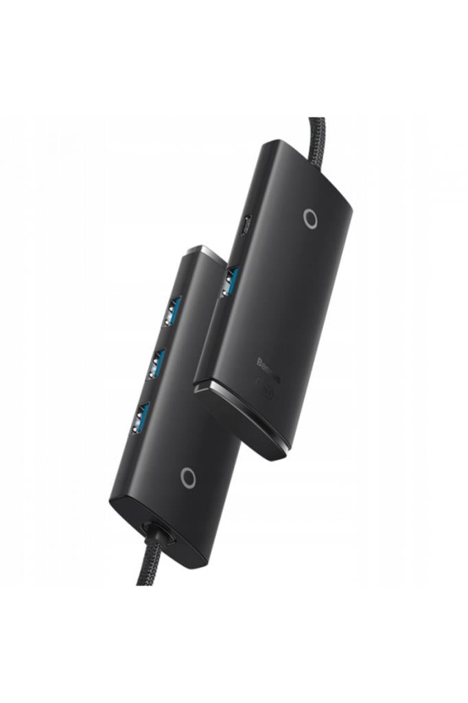 Baseus 4in1 USB Çoğaltıcı 4 Portlu USB To USB 3.0 Hub Adaptör Çoklayıcı 25CM 5gbps Iletim - TEŞHİR