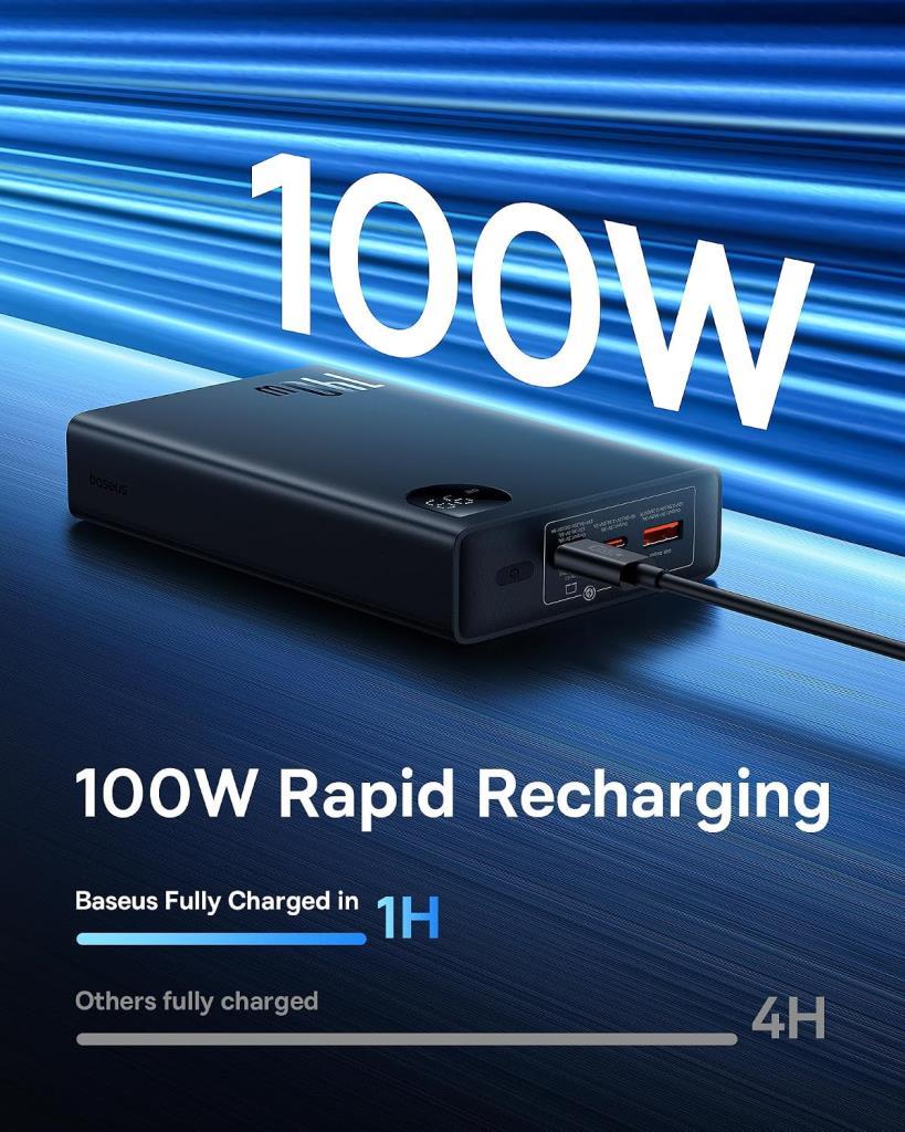 Baseus Adaman Overseas Edition 24000 mAh Hızlı Şarj Powerbank - Teşhir