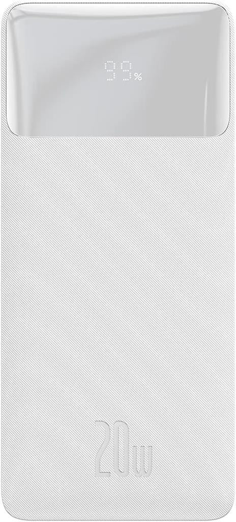 Baseus Bipow Overseas Edition Beyaz 20000 mAh Hızlı Şarj Powerbank - Teşhir