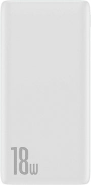 Baseus Bipow 18W White 10000mAh Fast Charging Powerbank - Outlet