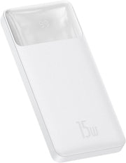 Baseus Bipow Pro Overseas Beyaz 10000 mAh Powerbank