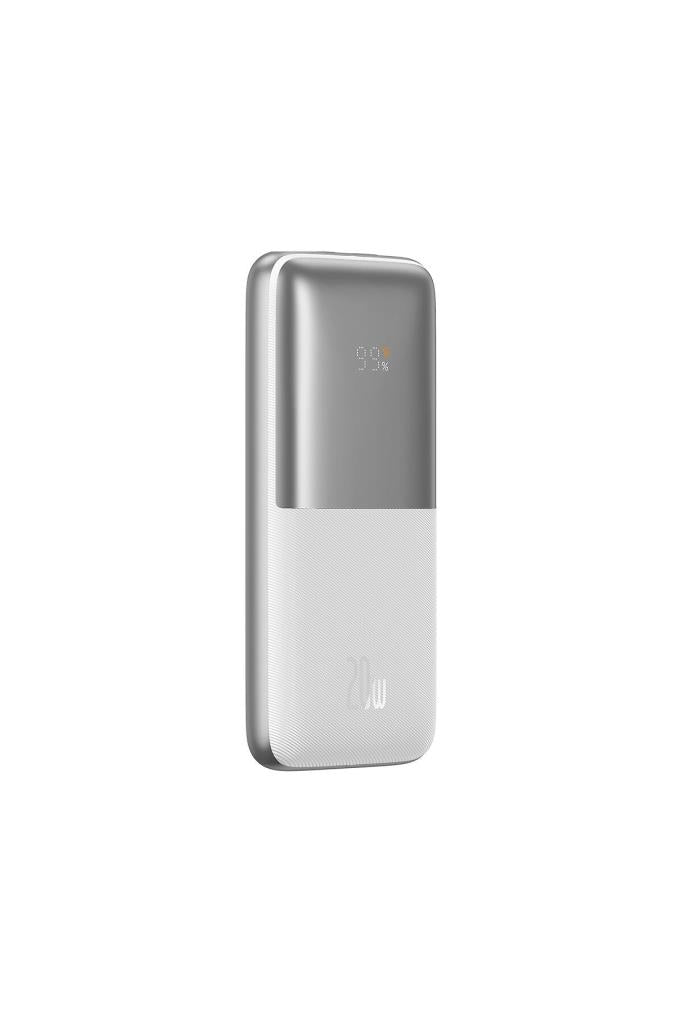 Baseus Bipow Pro Overseas Beyaz 10000 mAh Powerbank - OUTLET