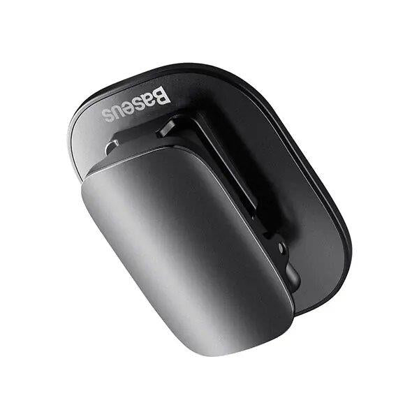 Baseus Car Sun Visor Eyeglasses Clip Holder (Siyah) Güneş Gözlüğü Kart ve Bilet Tutucu Araç İçi Organizer