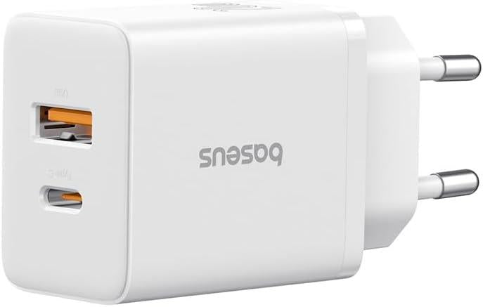 Baseus Cube 20 W Beyaz Hızlı Şarj Adaptörü