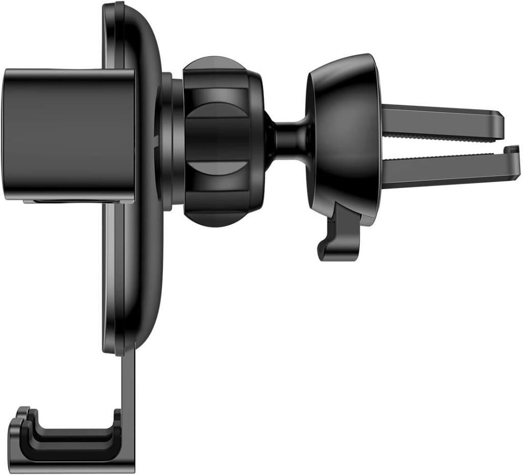 Baseus 2'si 1 Arada, Araç/Otomobil İçi Cep Telefonu Tutucu, Siyah - Mavi, Hem Araç Kalorifer Peteği/Havalandırma Mazgalları/Klima Boşluğuna Hem de Torpido Üstüne Uygun Teşhir