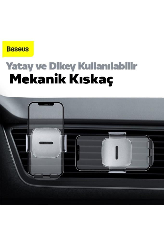 Baseus Easy Control Air Vent Araç İçi Telefon Tutucu
