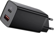 Baseus Gan 2 Lite 65 W Siyah Hızlı Şarj Adaptörü
