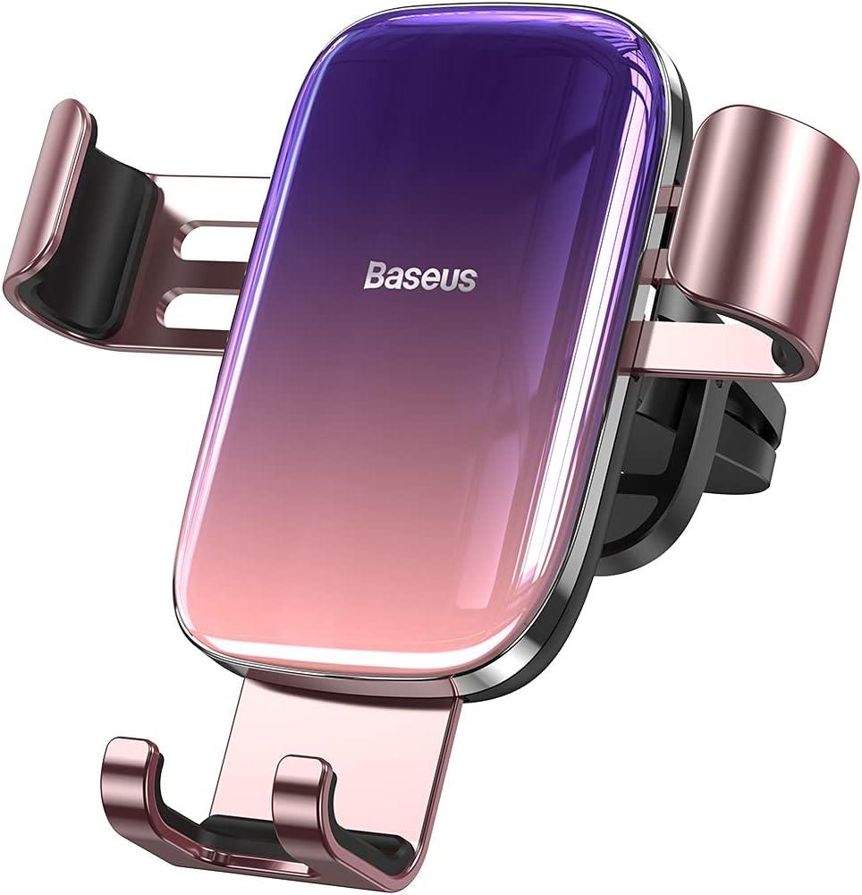 Baseus Glaze Gravity Pembe Araç Telefon Tutucu Teşhir