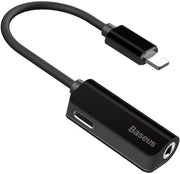 Baseus L32 2 in 1, Bilgisayar/Telefon Mini Hub Adaptörü, Siyah, CALL32-01 - Teşhir