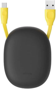 Baseus Lets Go Little 1 m 2A USB to Lightning Makaralı Data ve Şarj Kablosu Teşhir